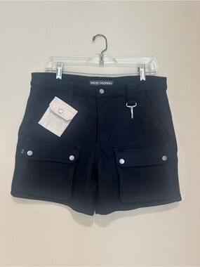 Reese Cooper RCI Reserve Wool Cargo Shorts Navy Size 36 Heavyweight Utility